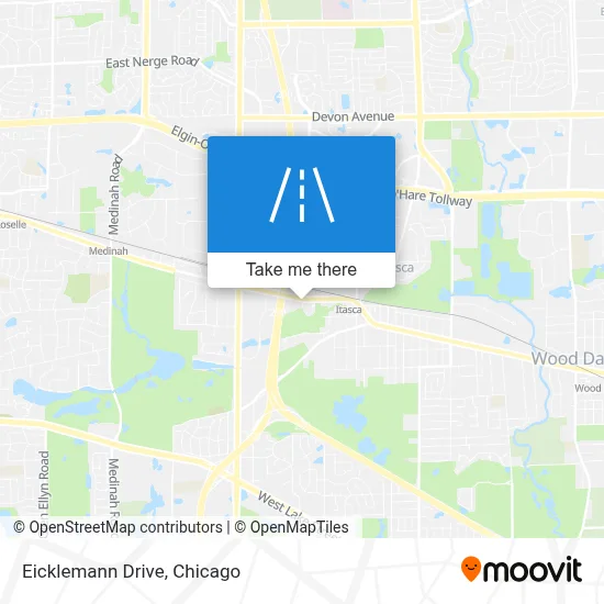 Eicklemann Drive map