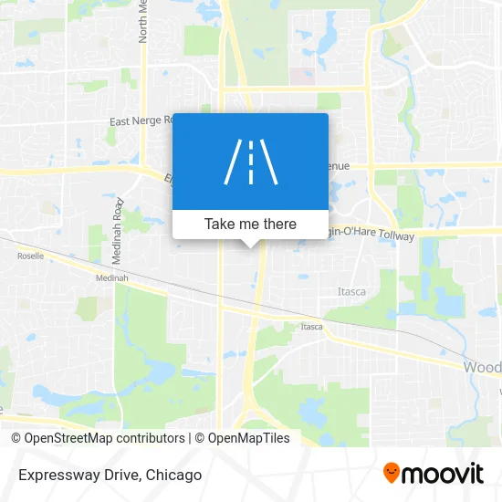Expressway Drive map