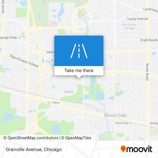 Mapa de Granville Avenue