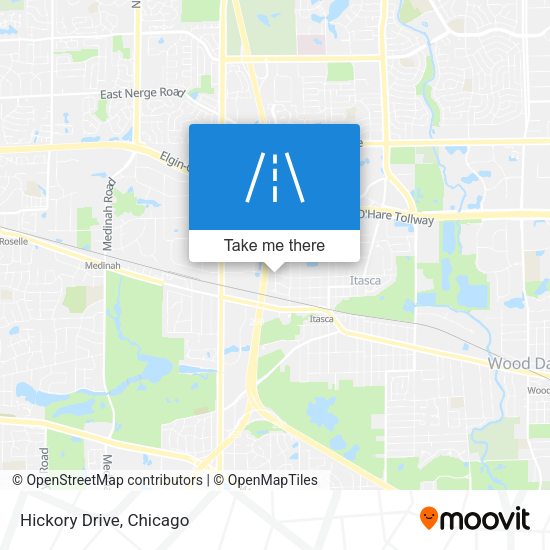 Mapa de Hickory Drive