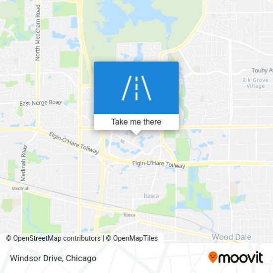 Mapa de Windsor Drive