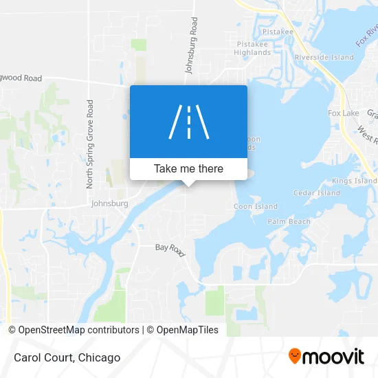Carol Court map