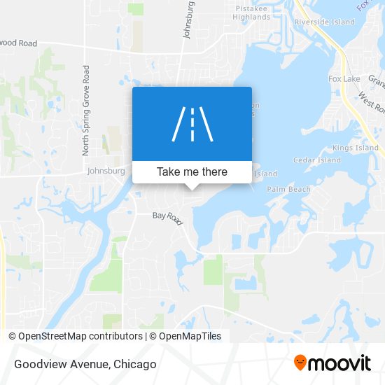 Goodview Avenue map