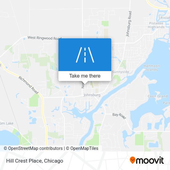Mapa de Hill Crest Place