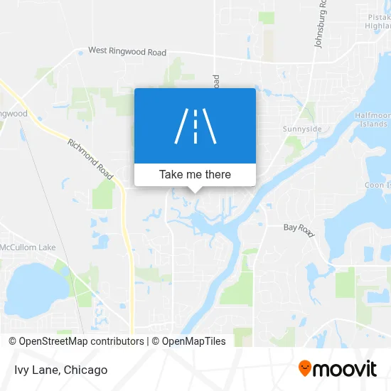 Ivy Lane map