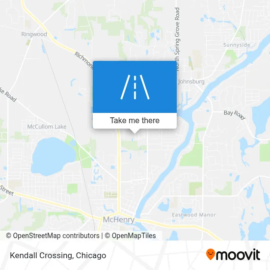 Kendall Crossing map