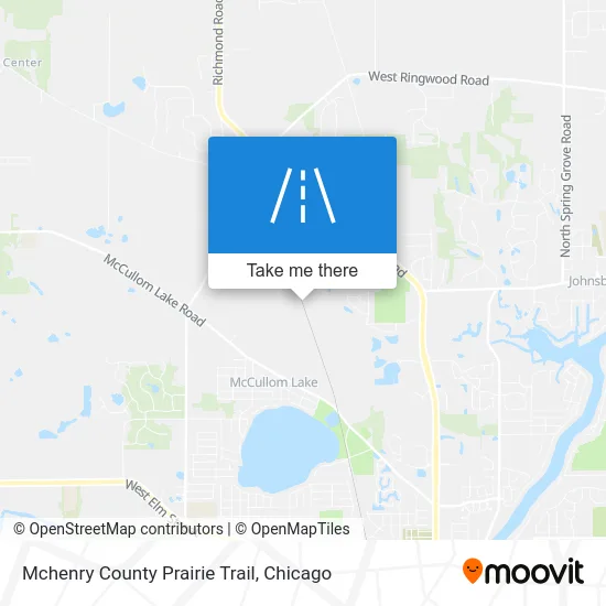 Mchenry County Prairie Trail map