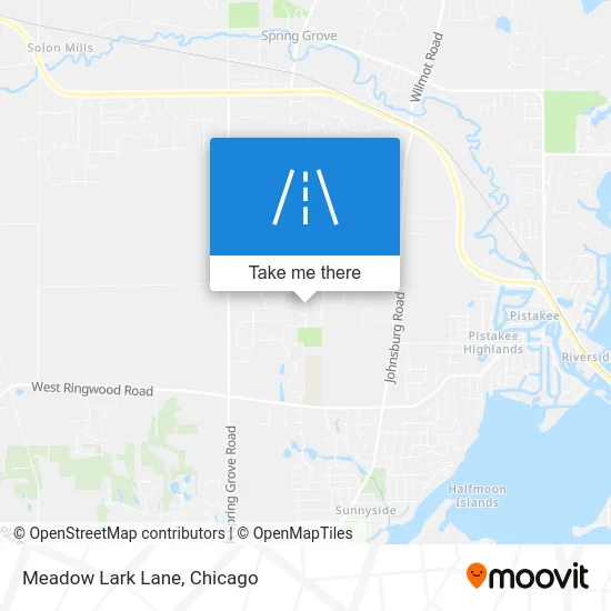 Meadow Lark Lane map