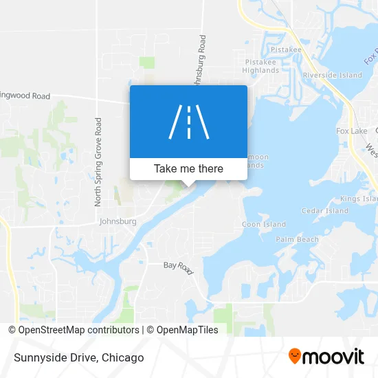 Sunnyside Drive map