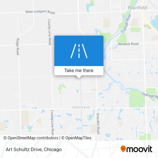Mapa de Art Schultz Drive