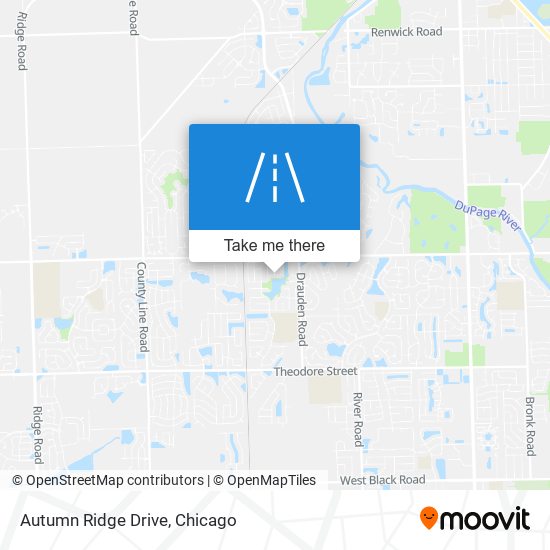 Autumn Ridge Drive map