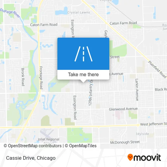 Cassie Drive map