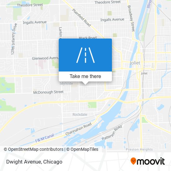 Dwight Avenue map