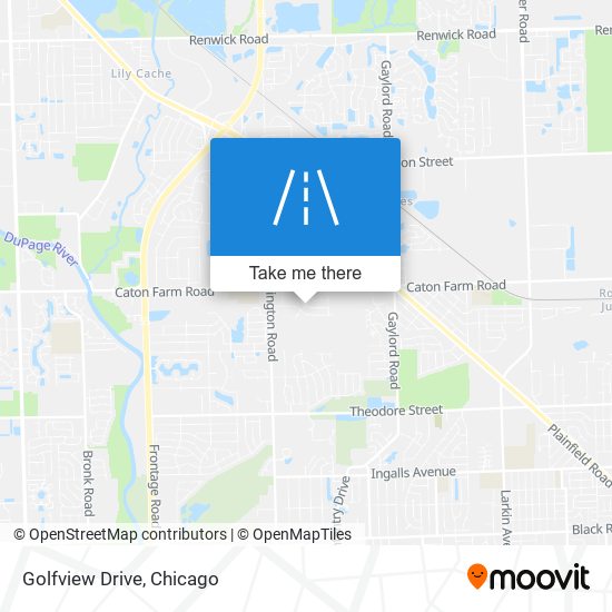 Golfview Drive map