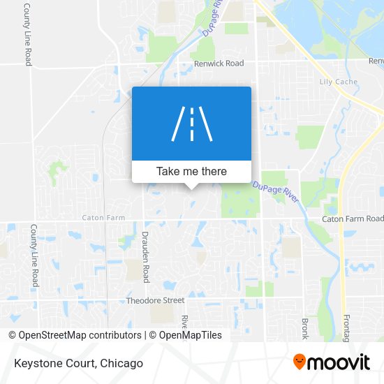 Mapa de Keystone Court