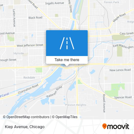 Mapa de Kiep Avenue