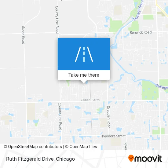 Ruth Fitzgerald Drive map