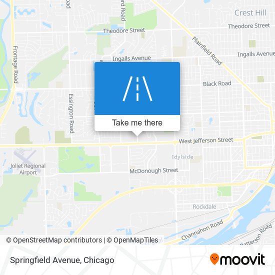 Mapa de Springfield Avenue