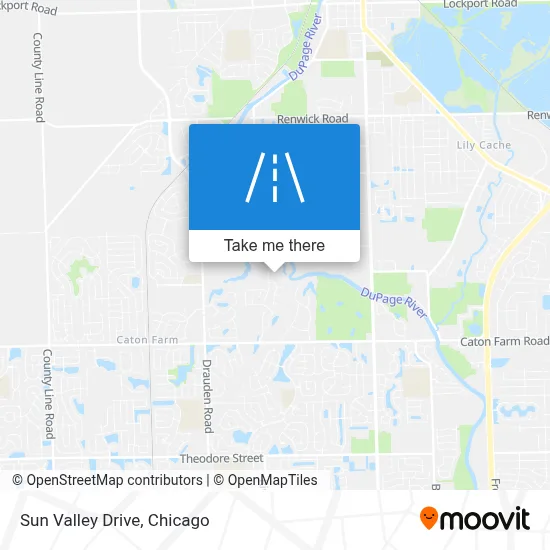 Sun Valley Drive map