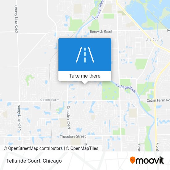 Mapa de Telluride Court