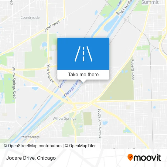 Jocare Drive map