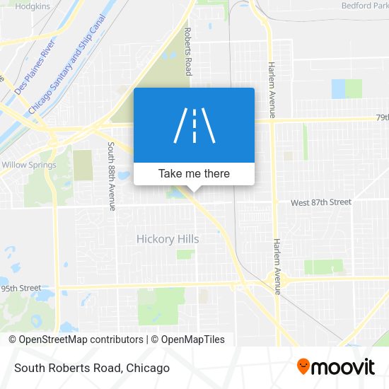 Mapa de South Roberts Road