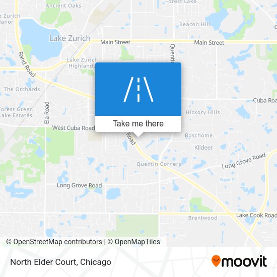 Mapa de North Elder Court
