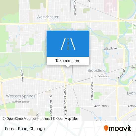 Mapa de Forest Road