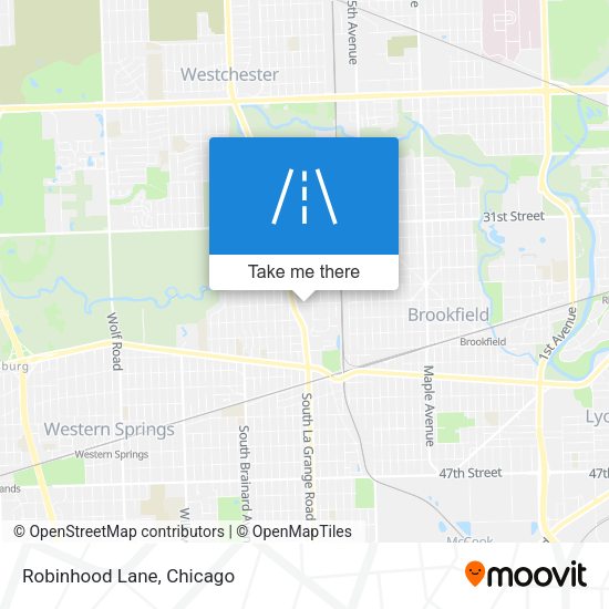 Mapa de Robinhood Lane