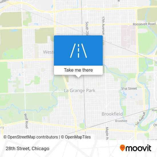 28th Street map