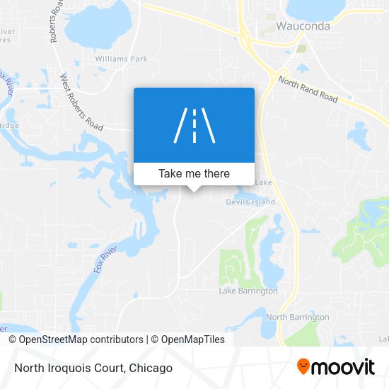 Mapa de North Iroquois Court