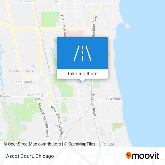 Mapa de Ascot Court