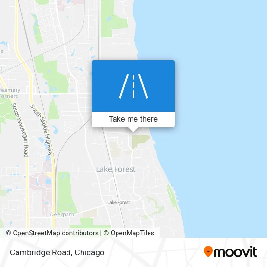 Cambridge Road map