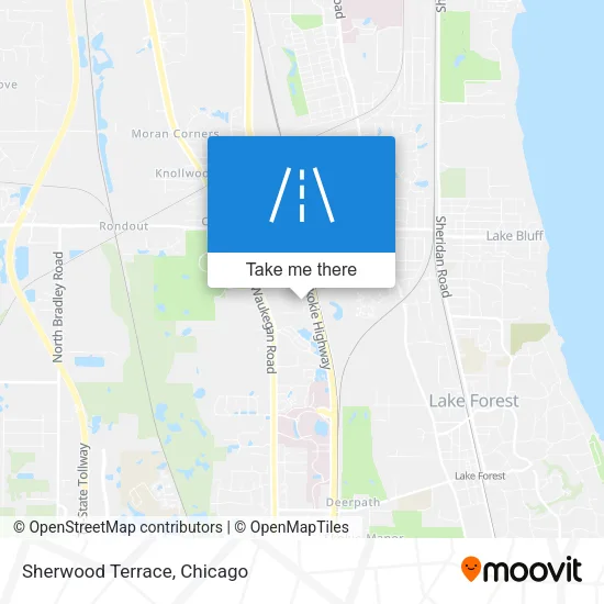 Sherwood Terrace map
