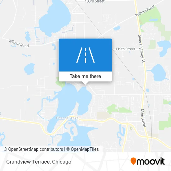 Grandview Terrace map
