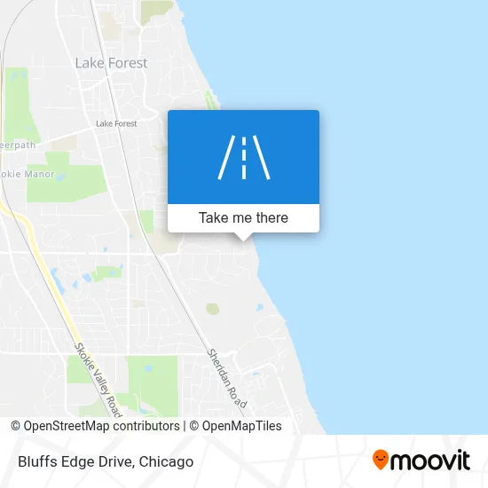 Bluffs Edge Drive map
