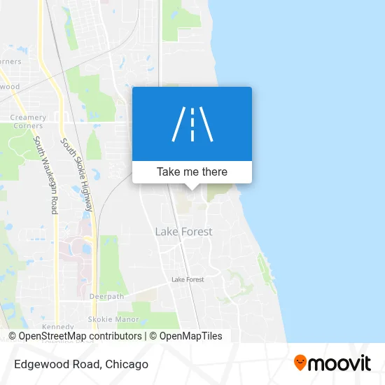 Edgewood Road map