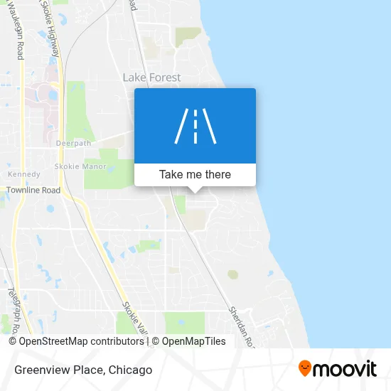 Greenview Place map