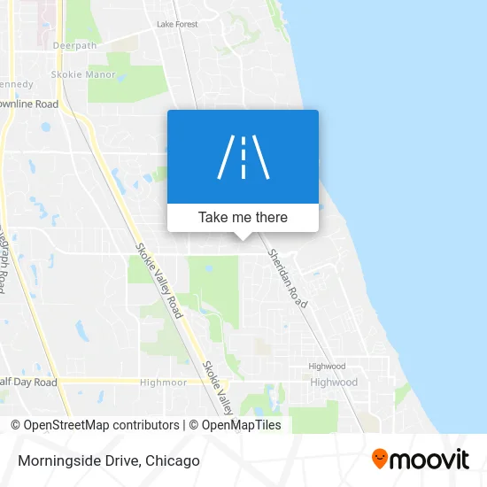 Morningside Drive map