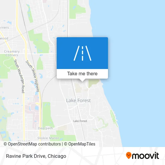 Ravine Park Drive map