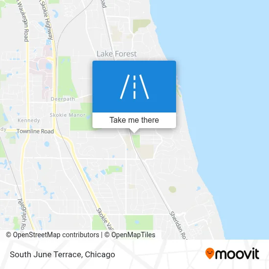 South June Terrace map