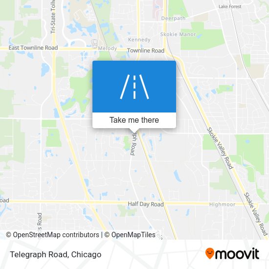 Mapa de Telegraph Road