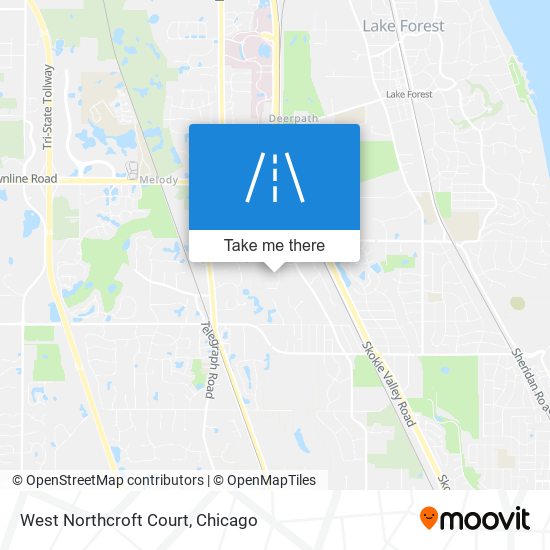 West Northcroft Court map