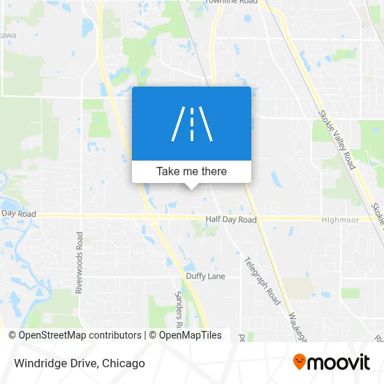 Windridge Drive map