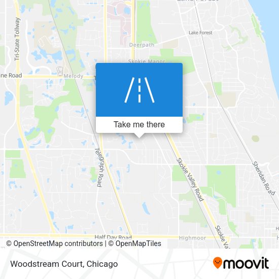 Woodstream Court map