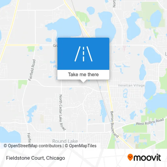 Fieldstone Court map