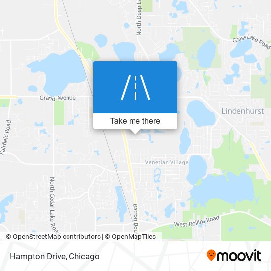 Hampton Drive map