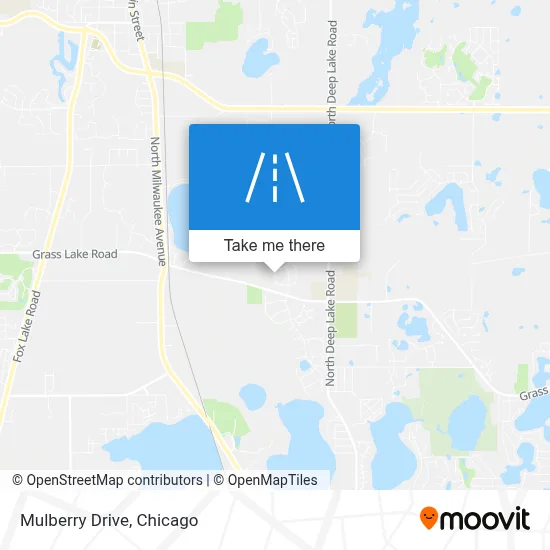 Mulberry Drive map