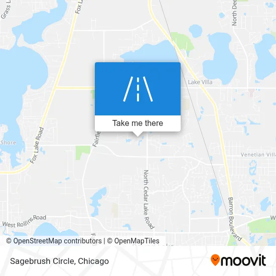 Sagebrush Circle map