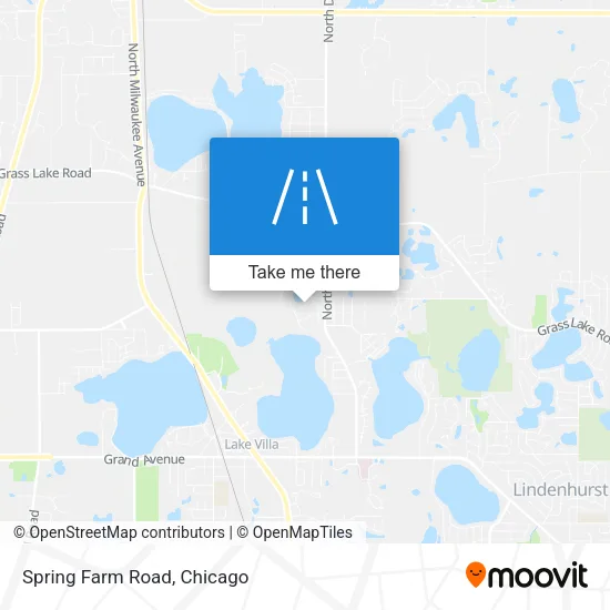 Spring Farm Road map